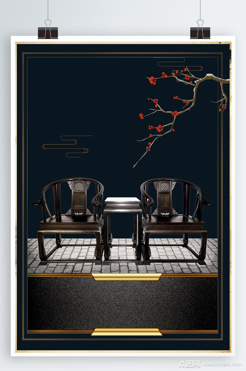 中国风新中式背景模板下载-编号388960-众图网
