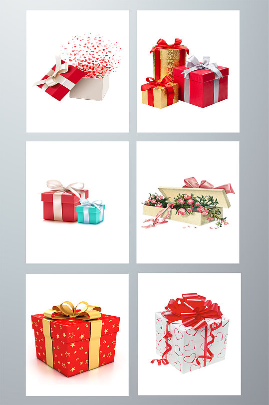 节日包装元素组图片