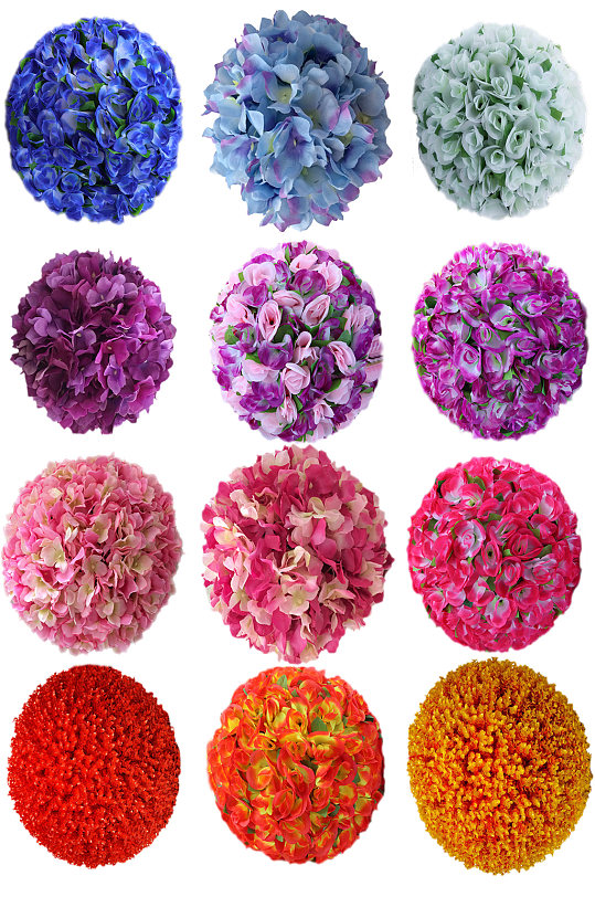 多种款式花球素材