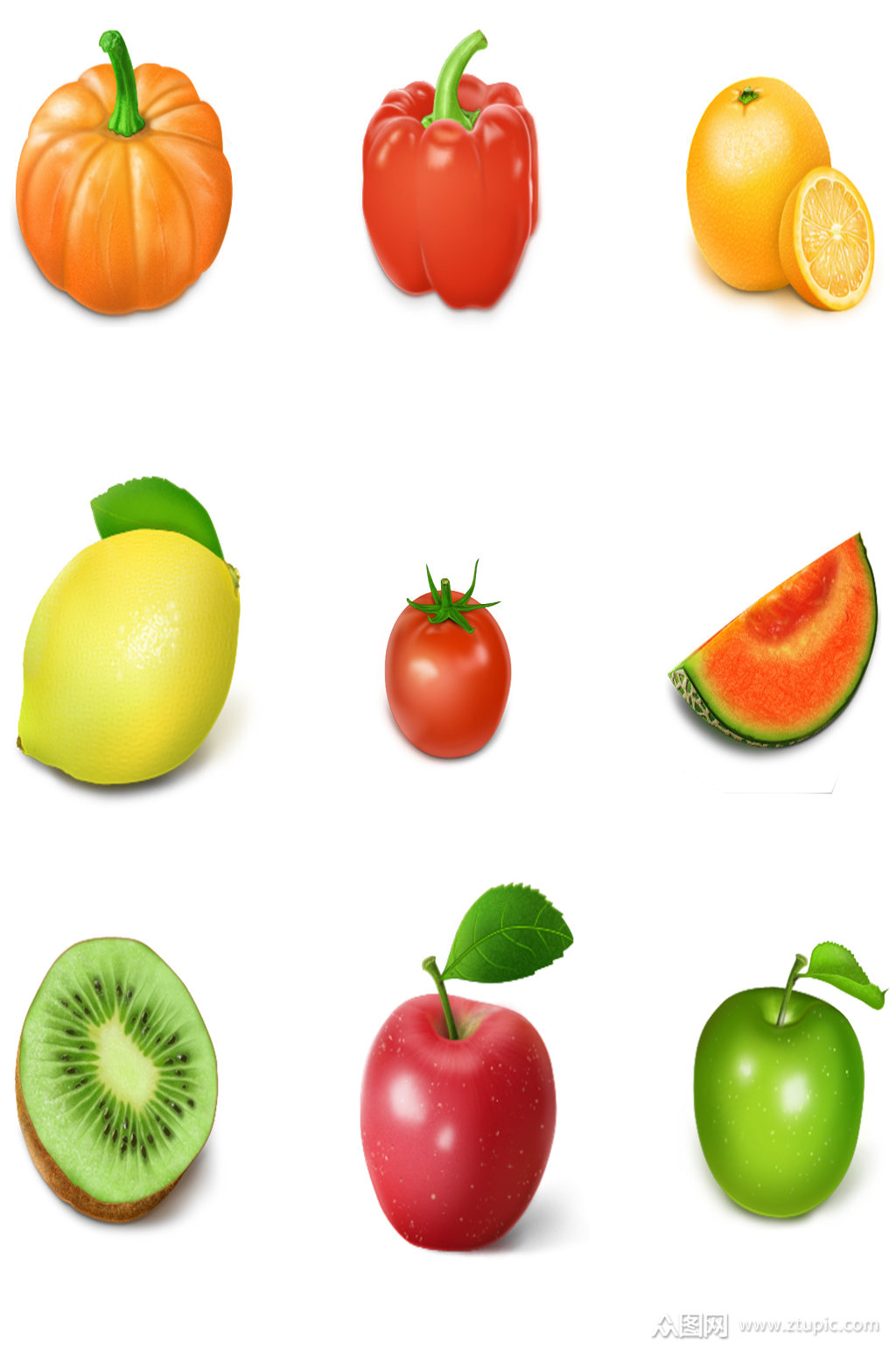 水果蔬菜高清图片素材