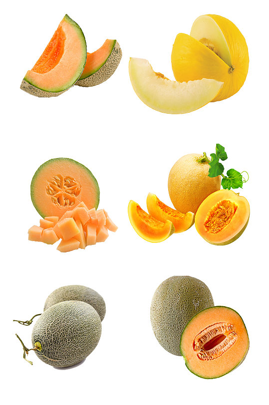 哈密瓜免抠图图片-哈密瓜免抠图素材下载-众图网
