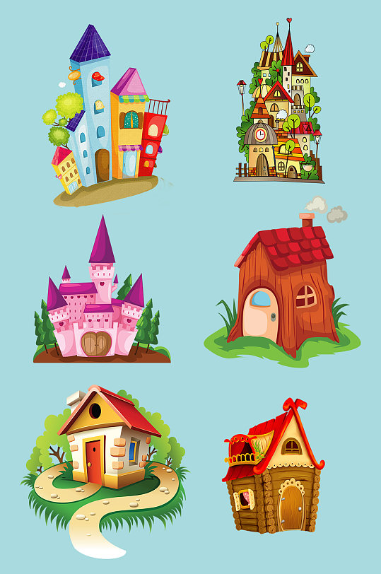 土豪城堡楼房房屋