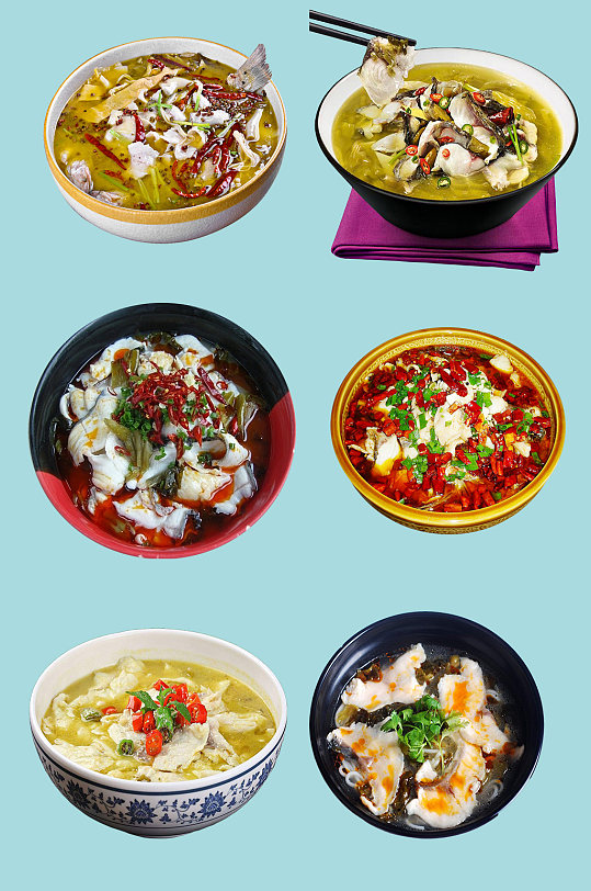 特色美食麻辣酸菜鱼