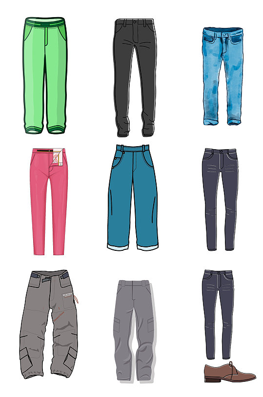 裤子牛仔裤休闲裤