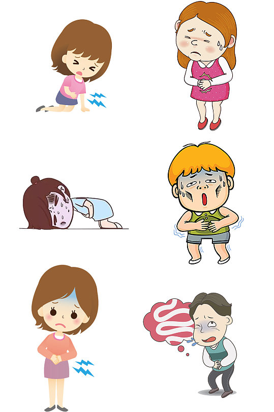 生病感冒免抠素材