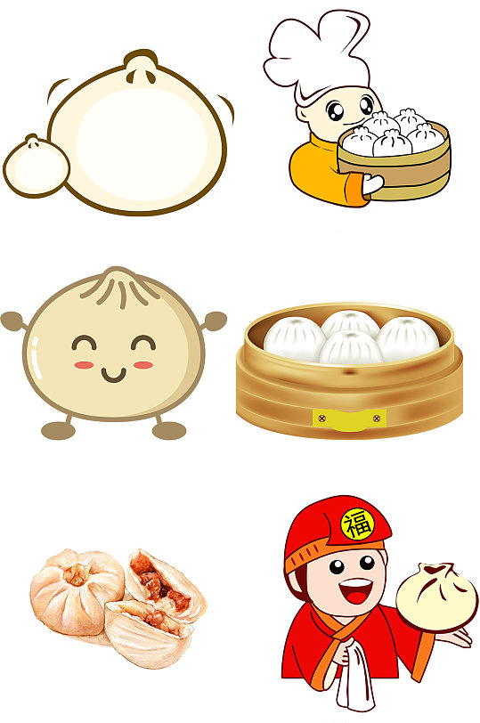 美味面食包子汤包