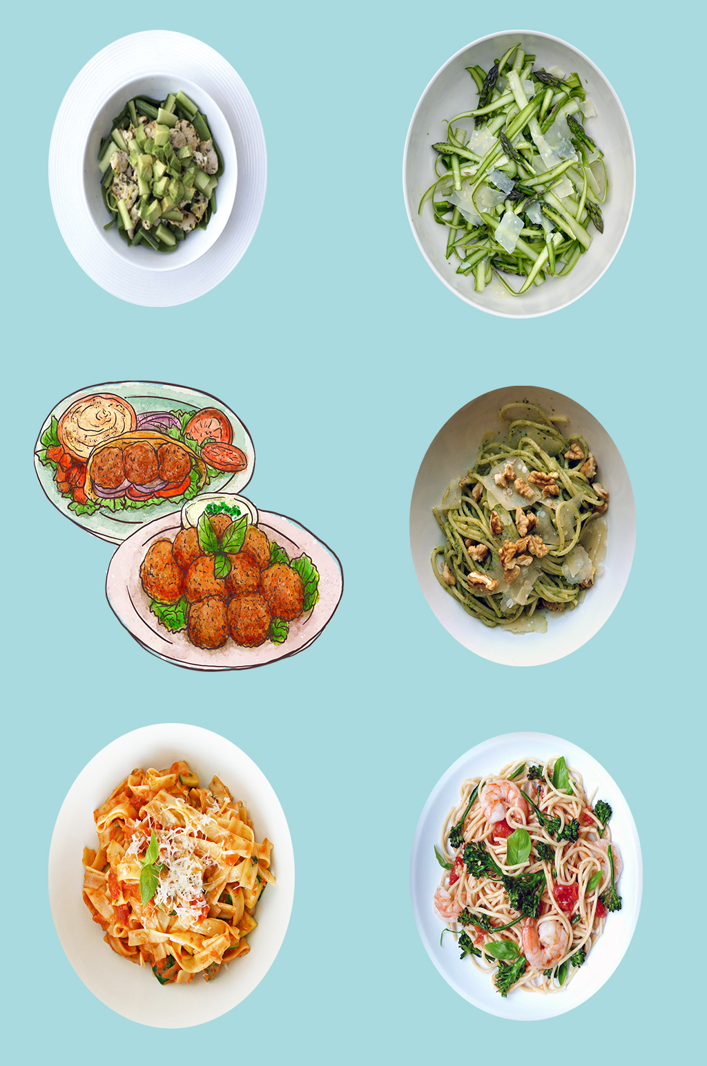 厨房里的美餐图片素材