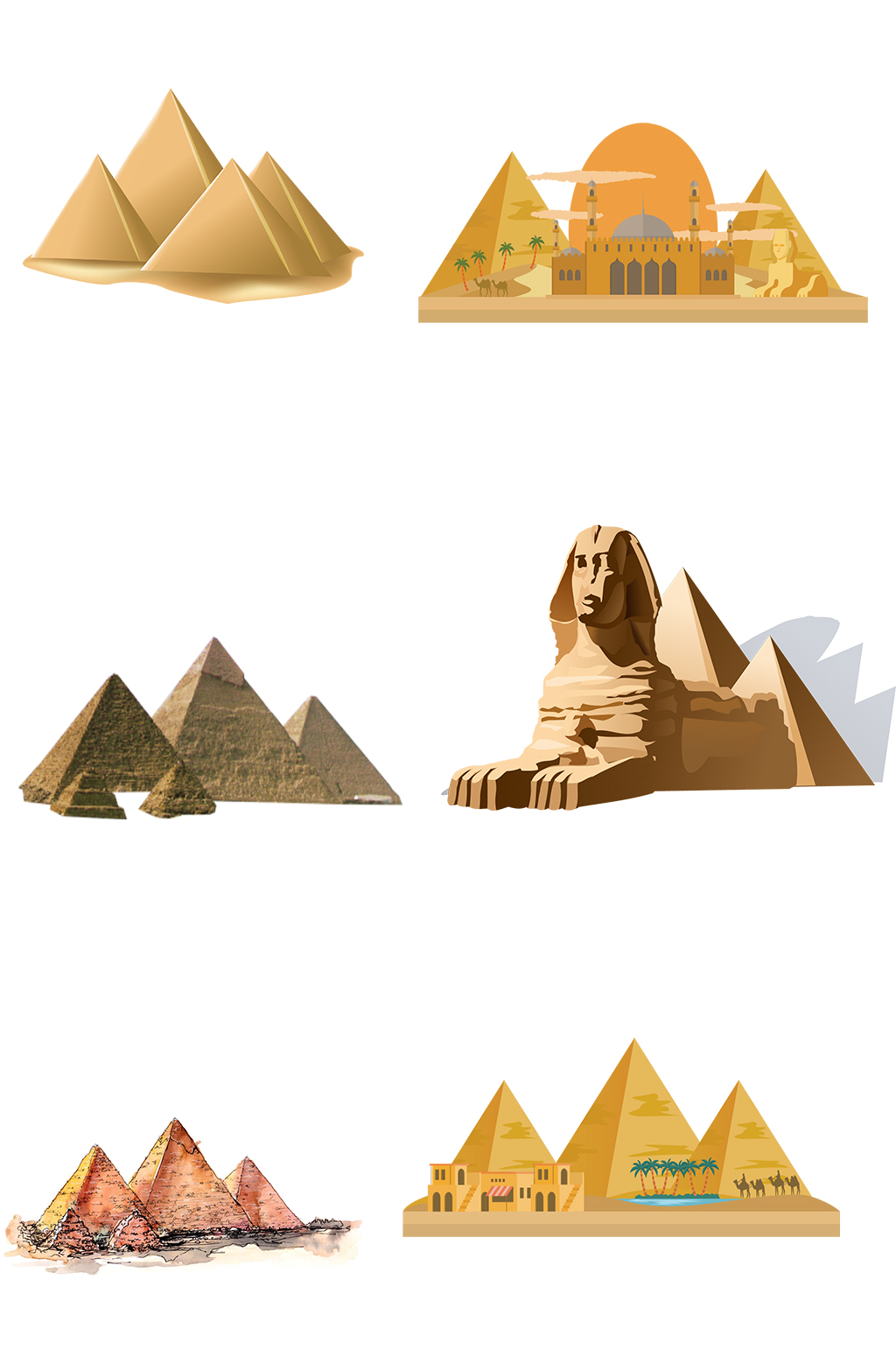 金字塔埃及著名建筑