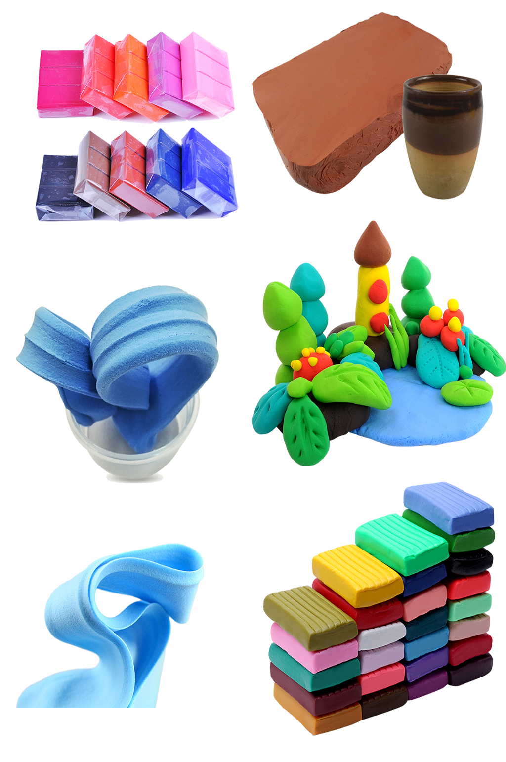 粘土彩泥手工玩具