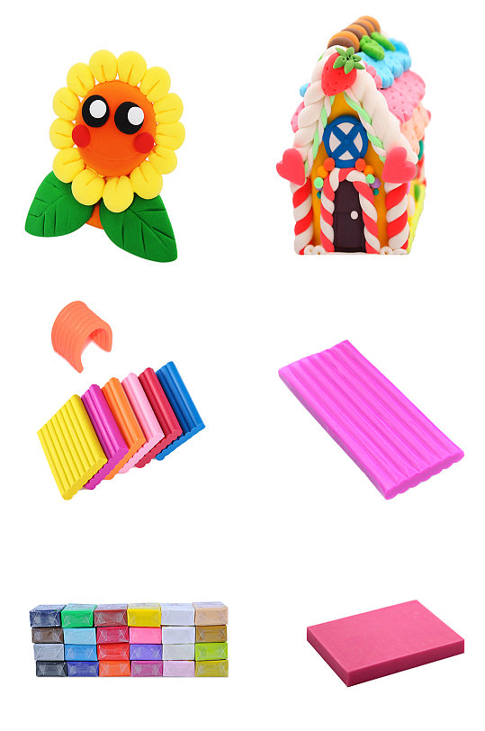 手工玩具粘土彩色彩泥