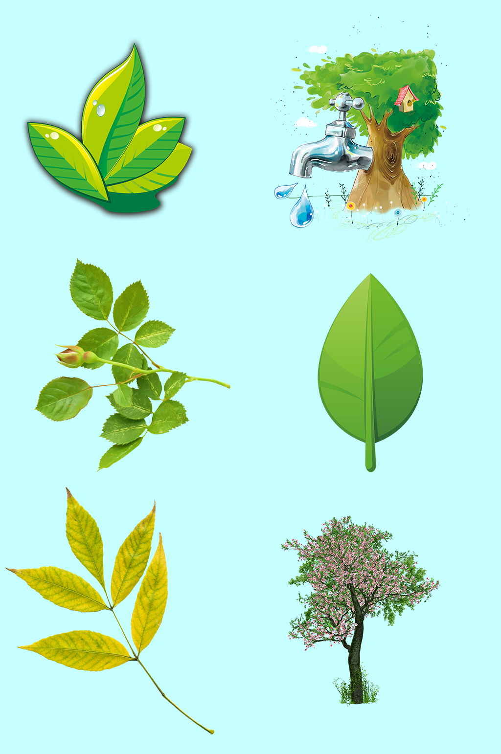 树植物绿植灌木丛素材