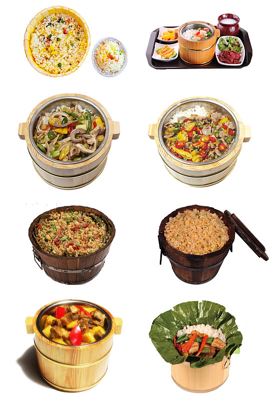 木桶蒸饭图片-木桶蒸饭素材下载-众图网