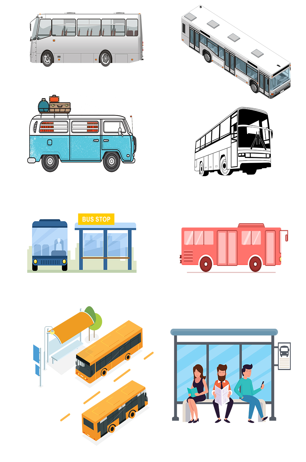 bus素材_bus模板_bus设计图片免费下载-众图网