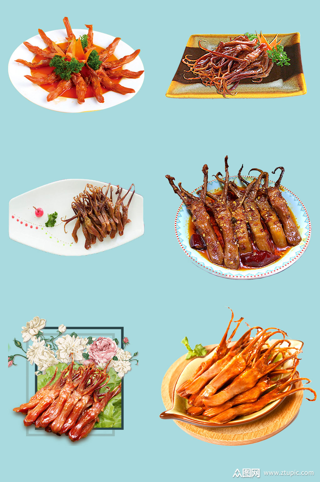 鸭舌酱鸭舌卤鸭舌