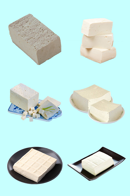 白豆腐嫩豆腐素材