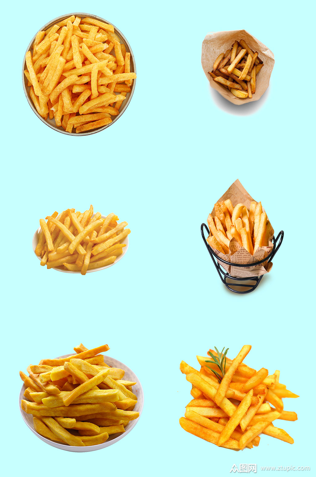 薯条图片免扣素材