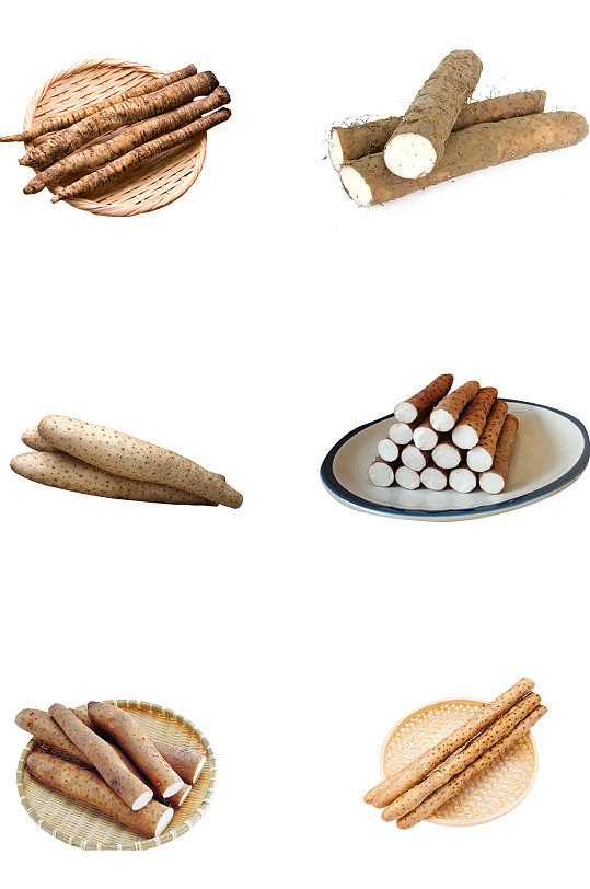 山药淮山免扣素材