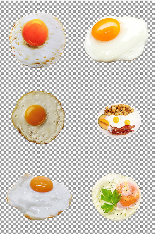 营养早餐荷包蛋素材
