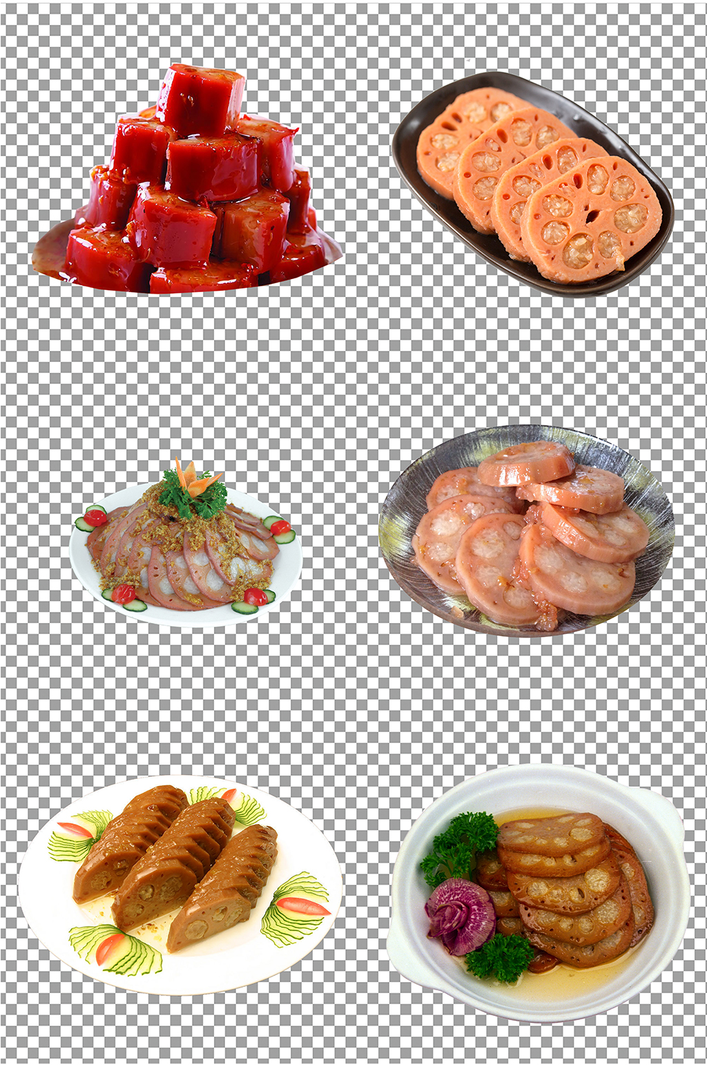糯米莲藕图片素材素材