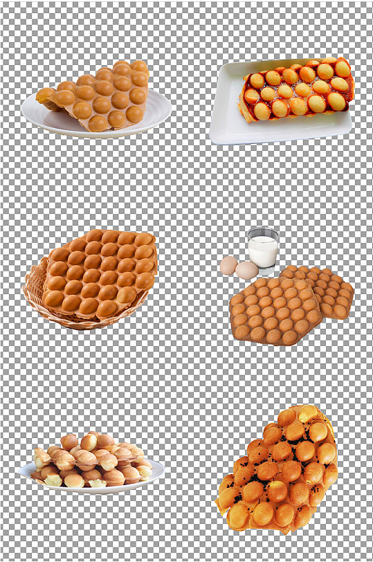 原味早点鸡蛋仔素材