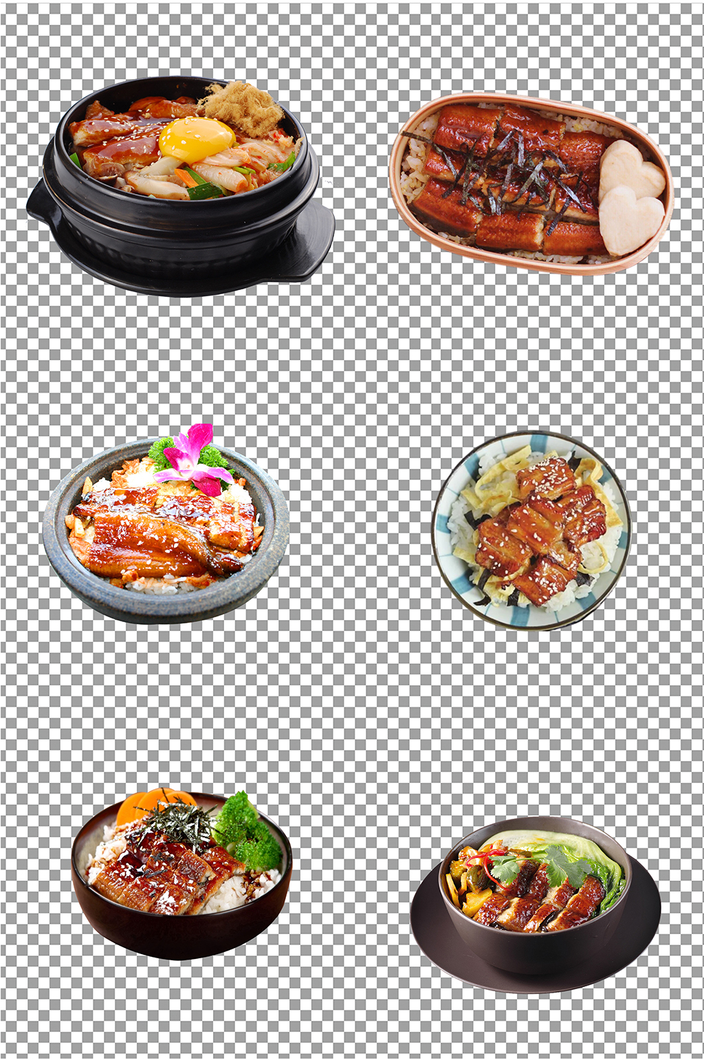 特色美味鳗鱼饭素材素材