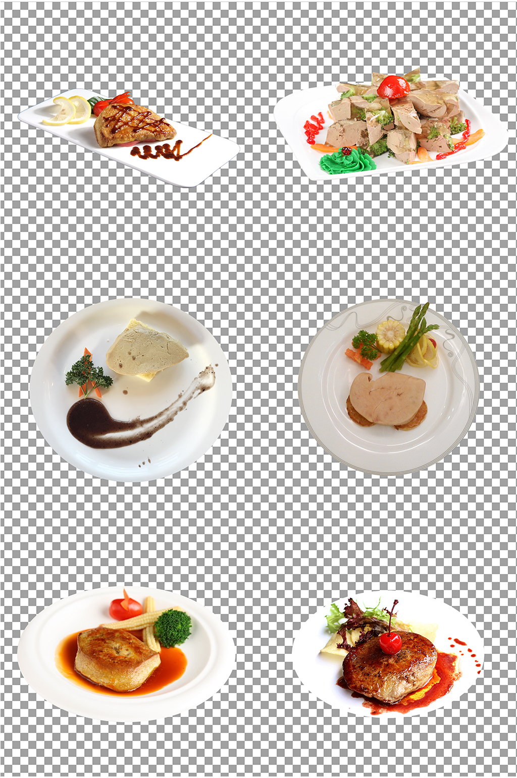 鹅肝美食免扣素材素材