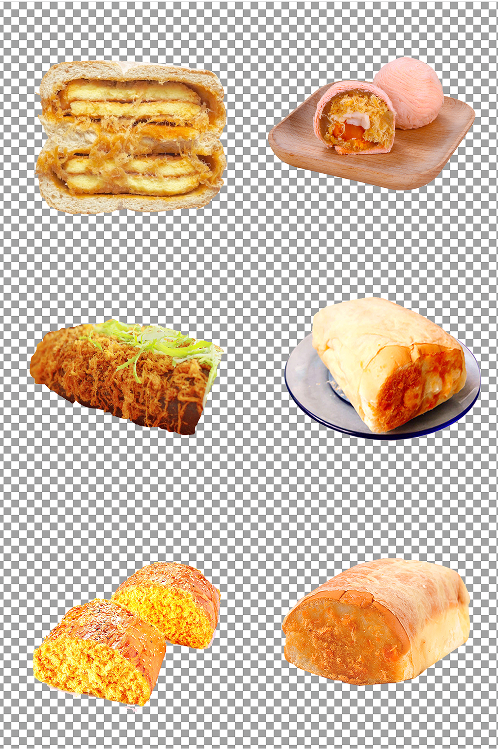 肉松蛋糕美食素材素材