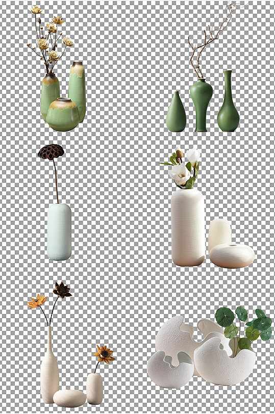 创意摆件免扣素材