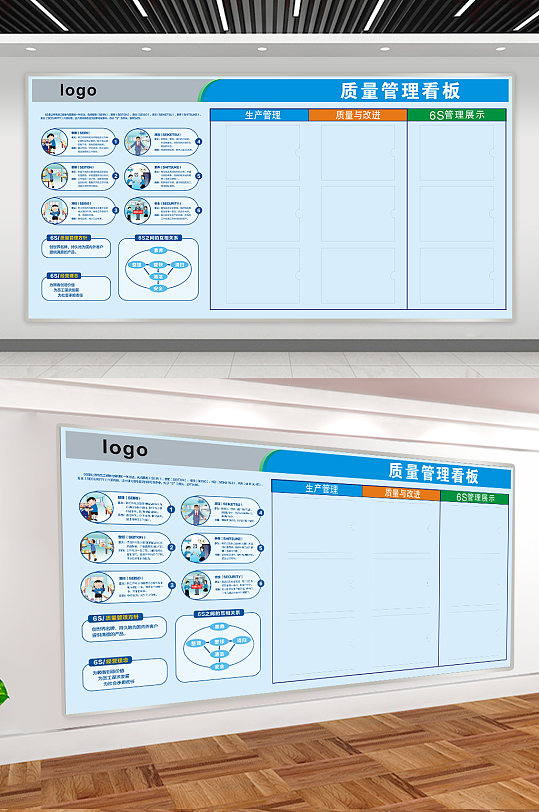 6s质量管理看板
