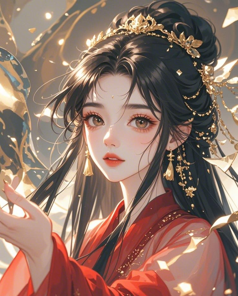 背景透明柔焦华丽光影淡金色色调高素材