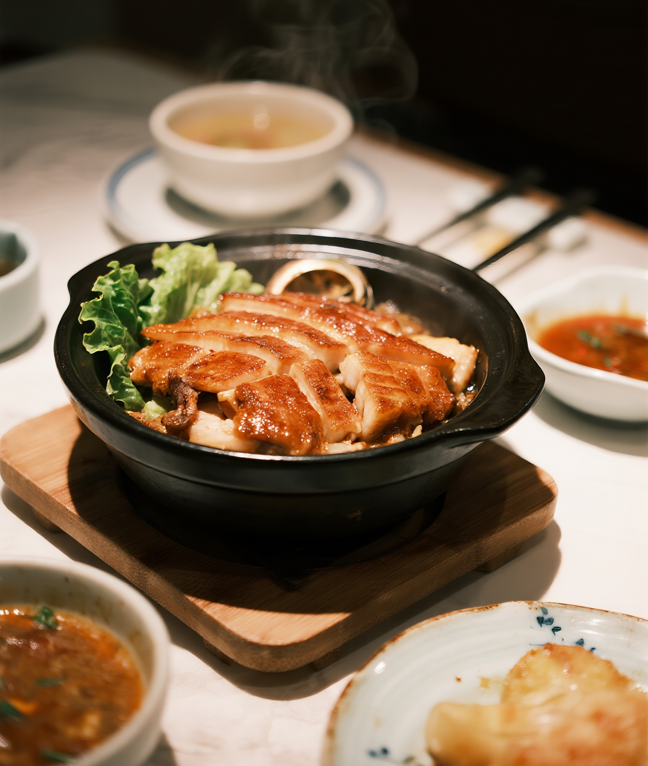 鲍鱼鸡煲美食图片素材