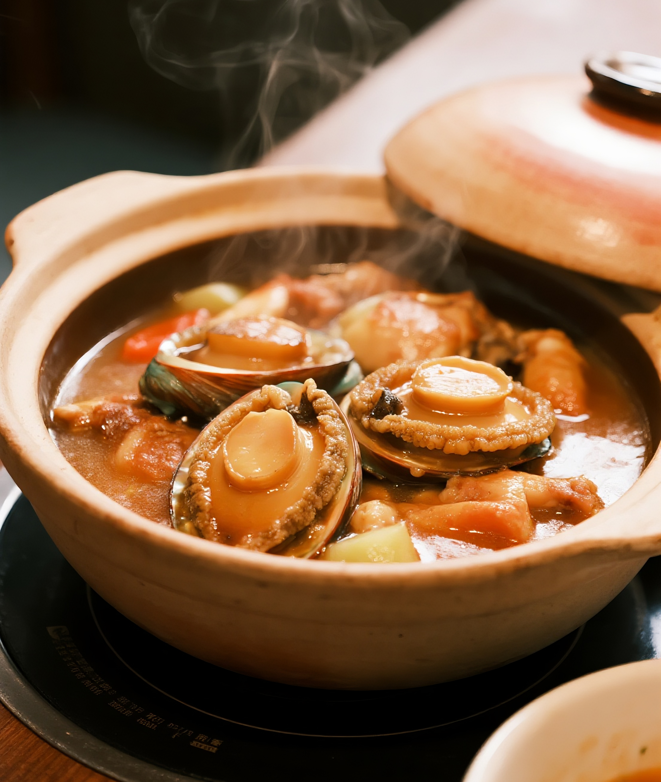 高清鲍鱼鸡煲美食图片素材