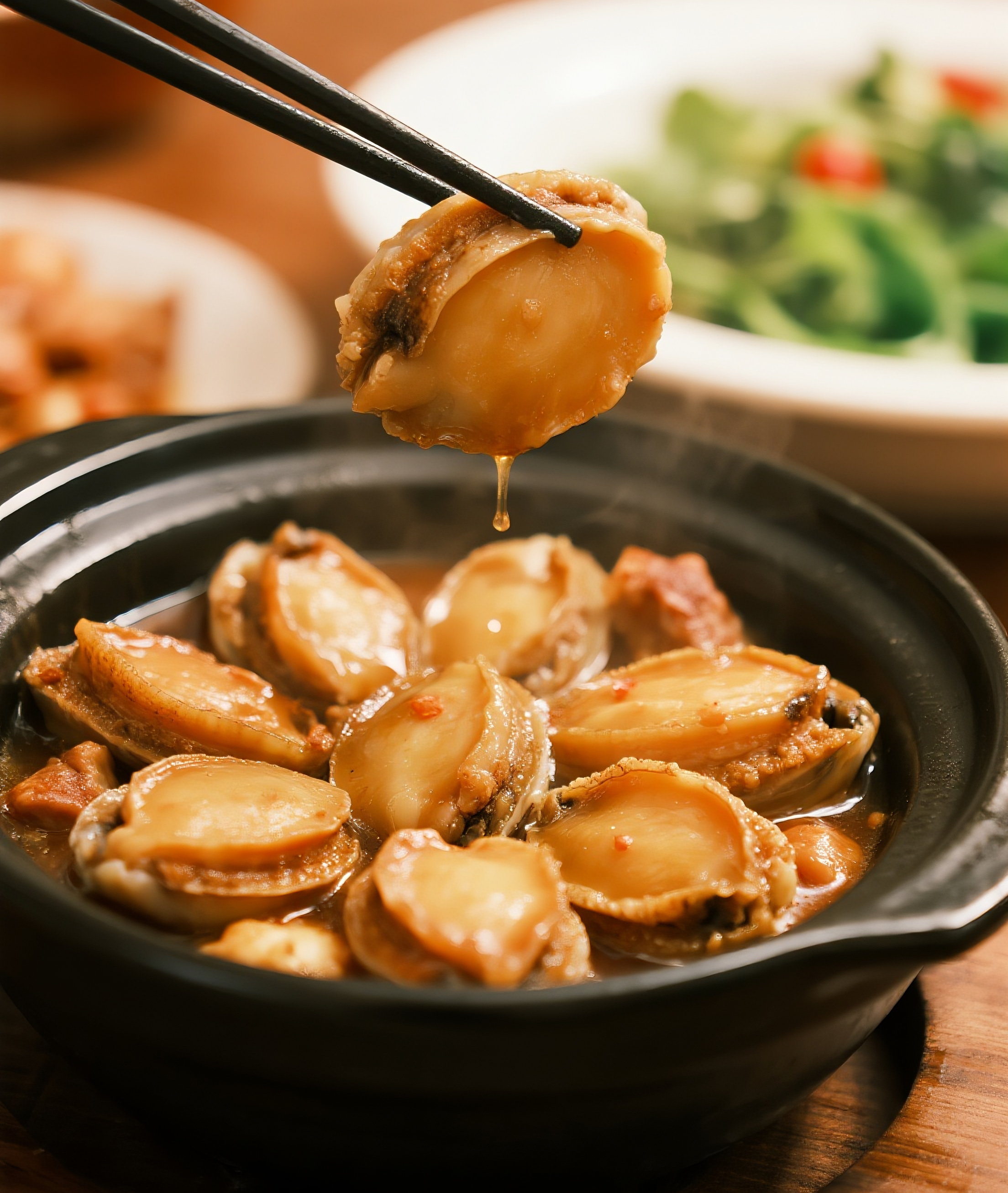 高清鲍鱼鸡煲美食图片素材