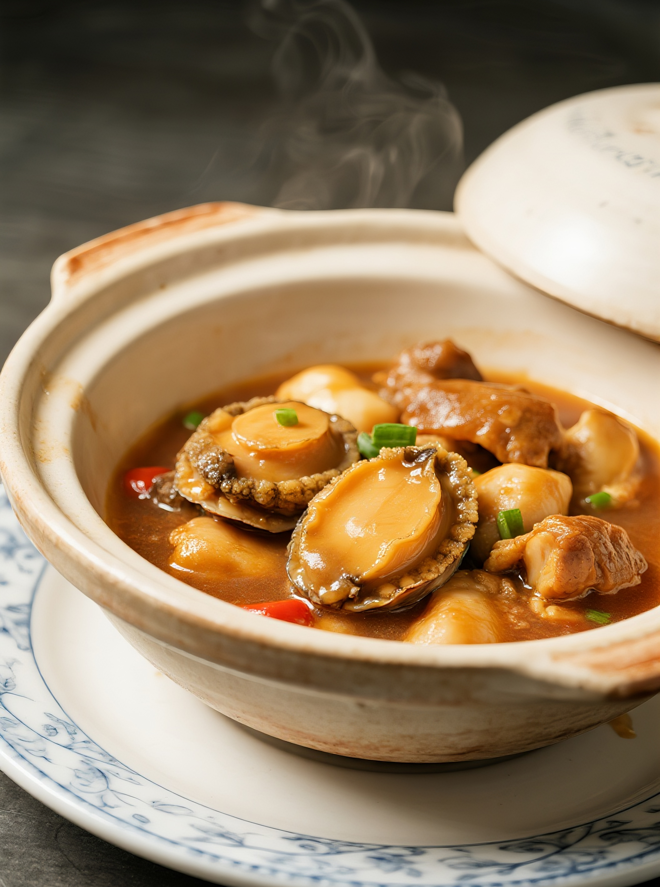 高清鲍鱼鸡煲图片素材