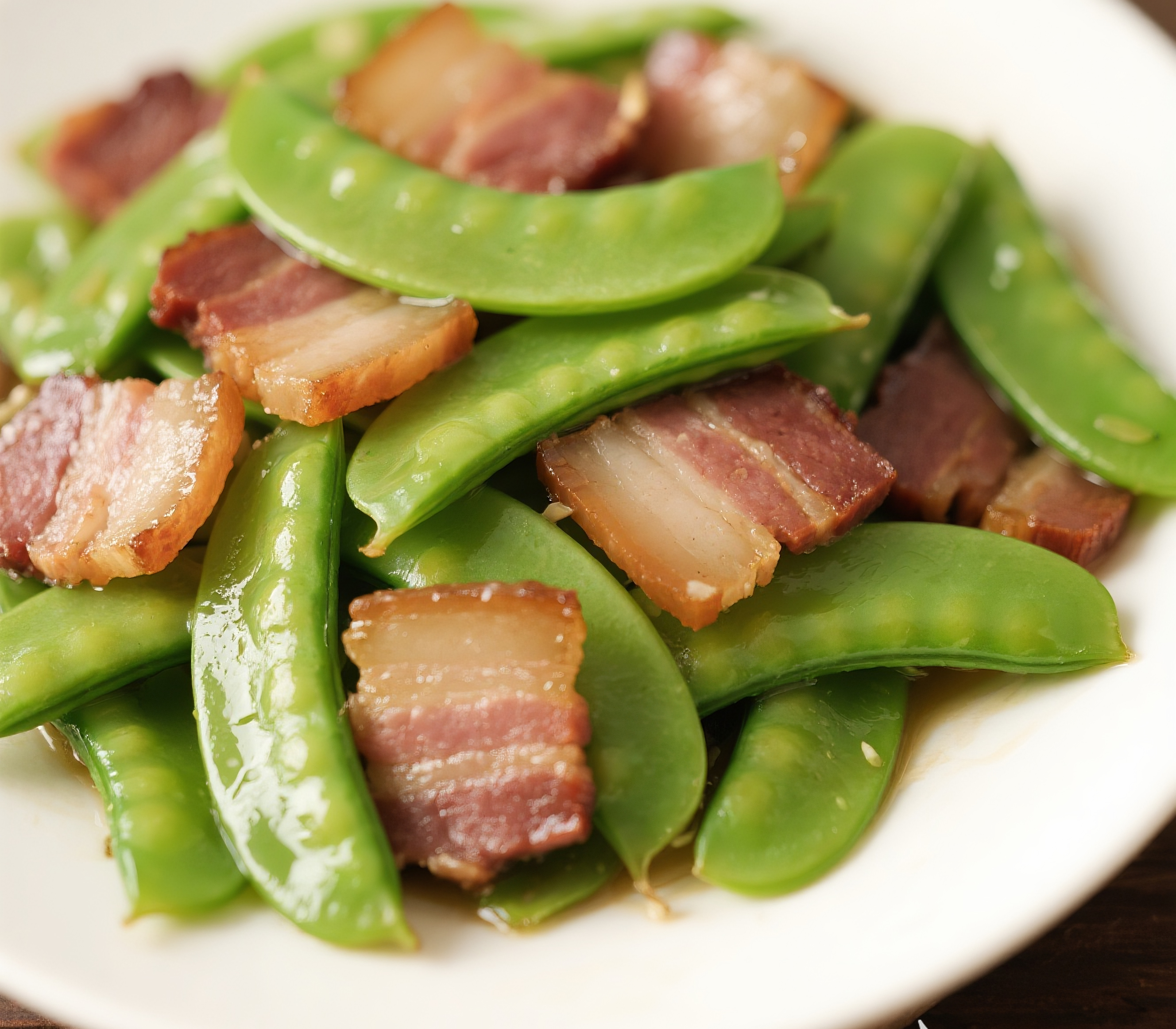 荷兰豆炒肉图片素材素材