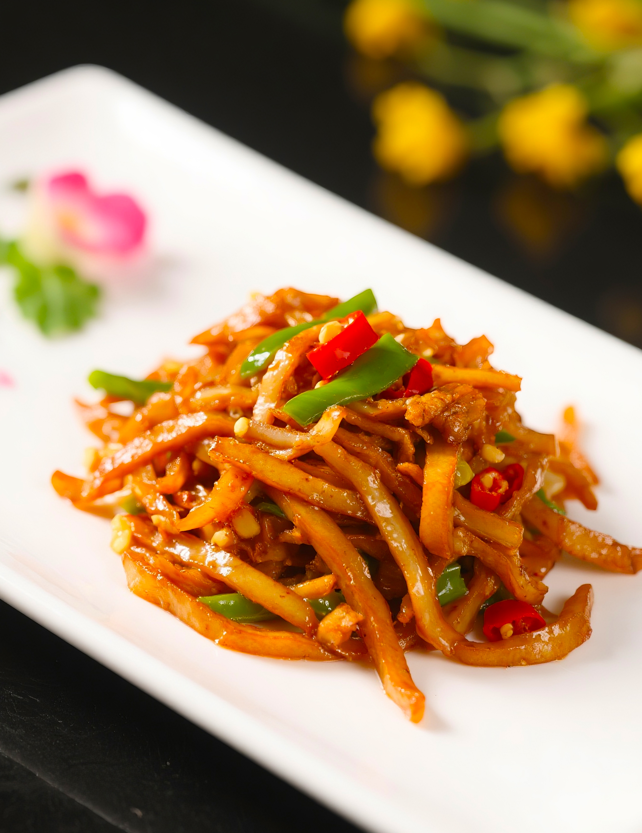 鱼香肉丝图片素材素材