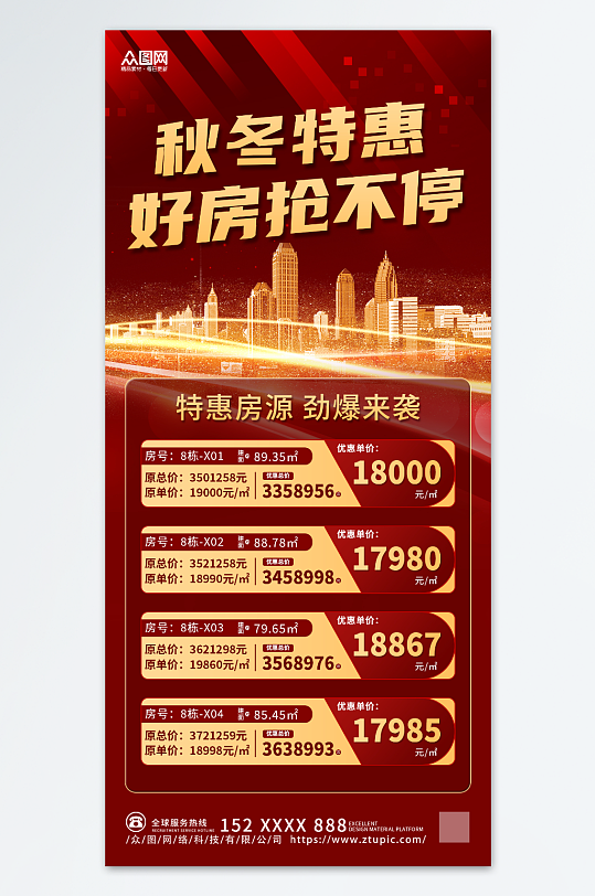 特价房 地产营销海报-众图网