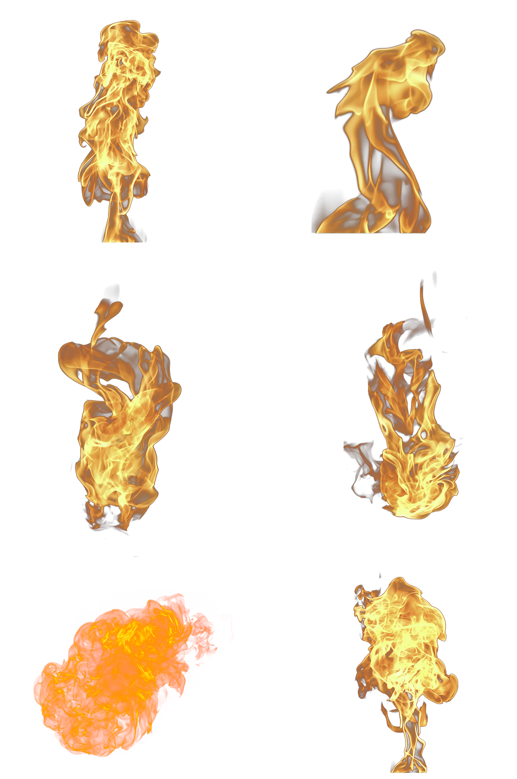 火焰爆炸火苗火花免扣素材元素素材