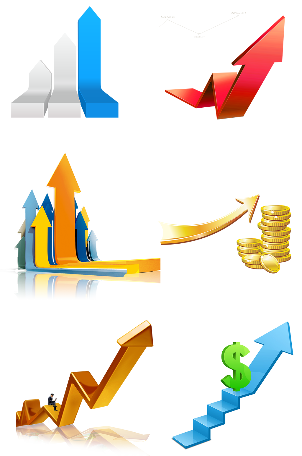 ppt趋势箭头素材_ppt趋势箭头模板_ppt趋势箭头设计图片免费下载-众图网