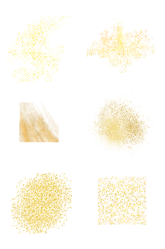 金粉杂色金色杂点高清免扣png