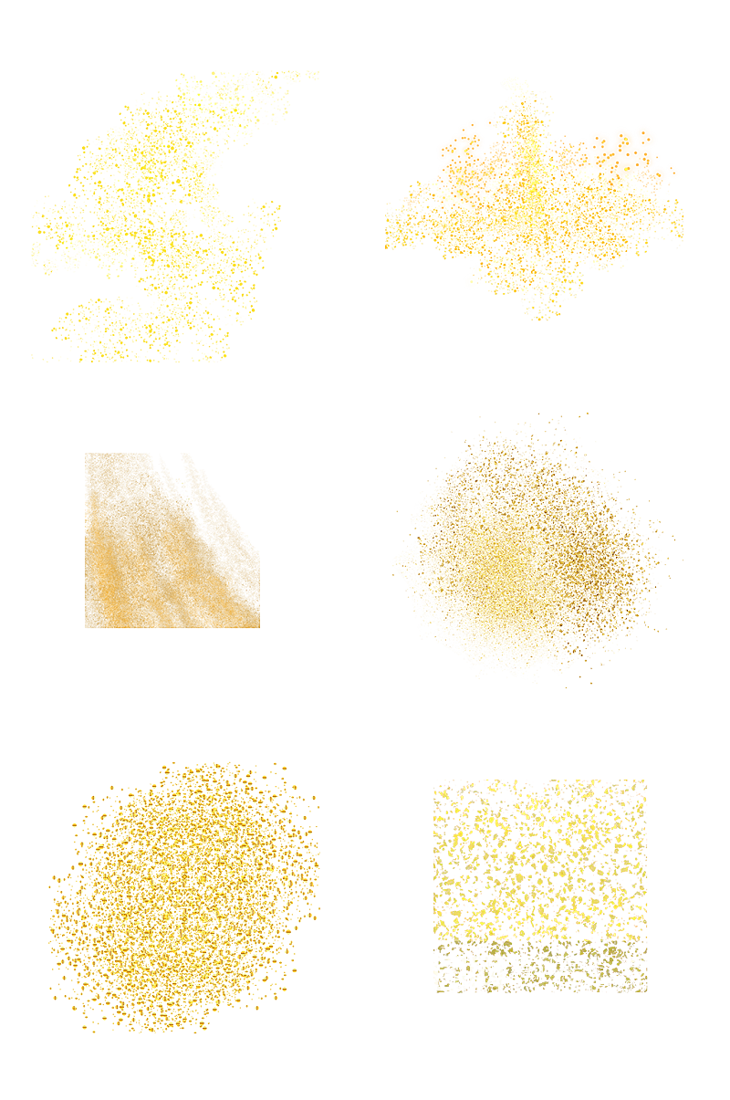 金粉杂色金色杂点高清免扣png素材