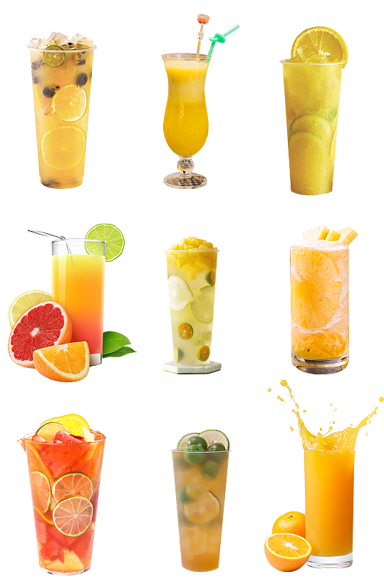 水果茶海报图片-水果茶海报设计素材-水果茶海报模板下载-众图网