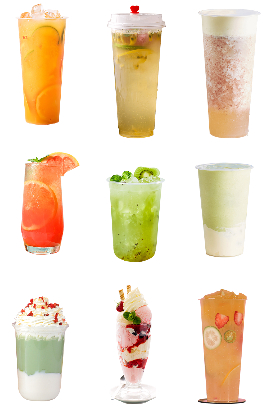 宣传活动奶茶促销门店海报png免扣素材