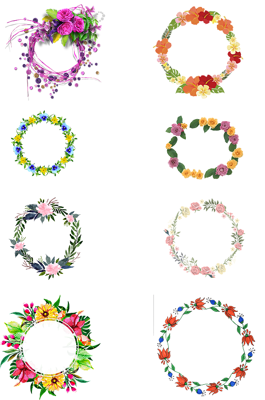 通知标题文本框内容框鲜花花卉相册装饰