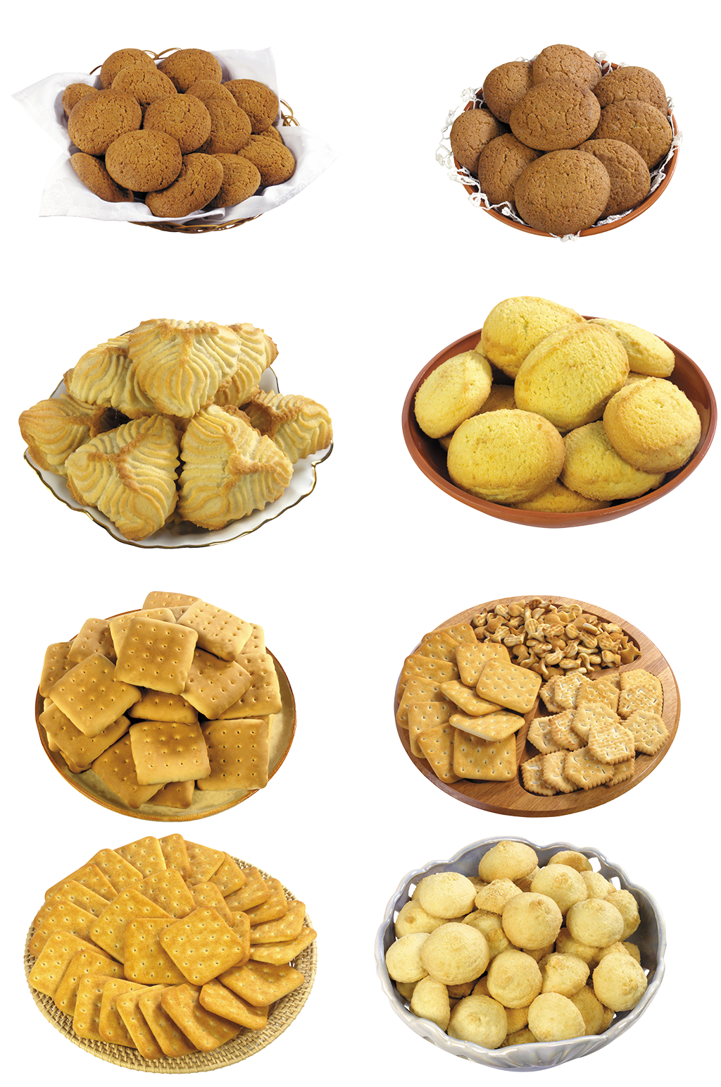 饼干食物零食超市摆盘杂粮饼干高清免扣素材