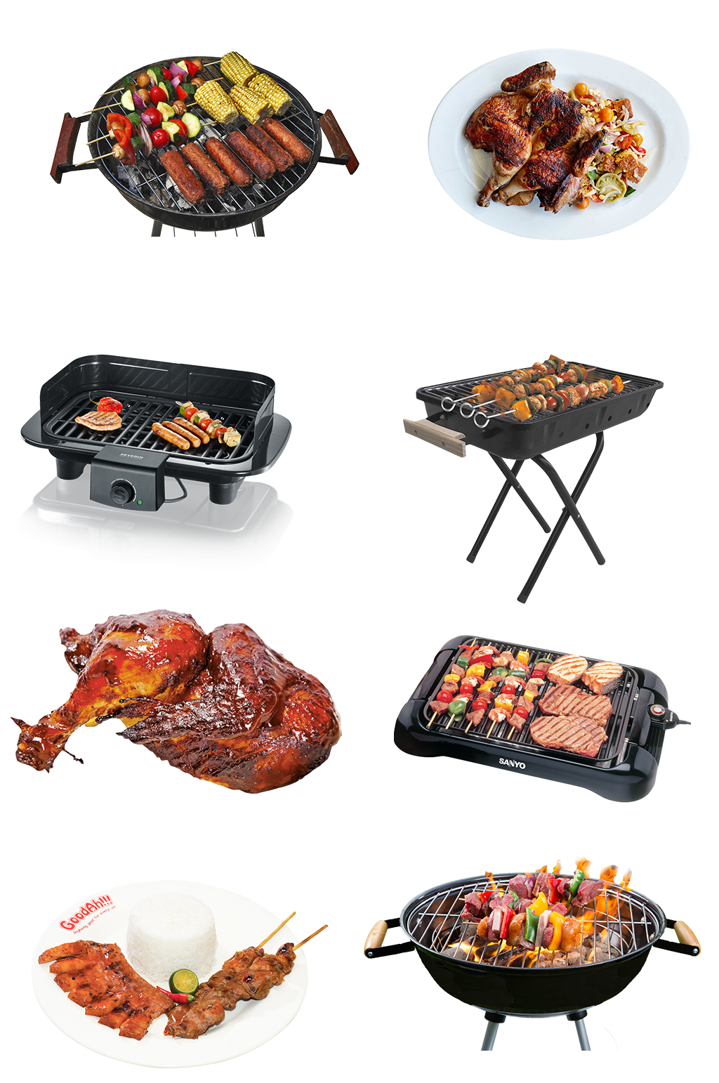 烧烤BBQ火锅高清免扣png聚餐素材素材
