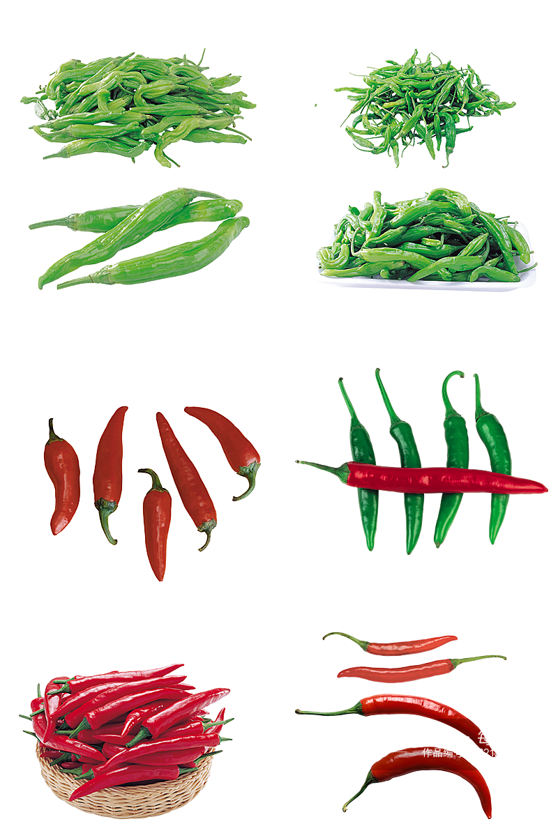 辣椒免扣png厨房蔬菜素材农产品红辣椒素材