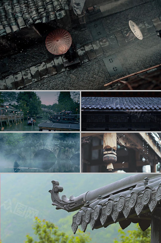 古村古镇江南水乡-众图网