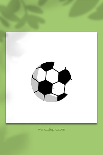 扁平可爱足球比赛欢呼球迷道具插画免抠元素