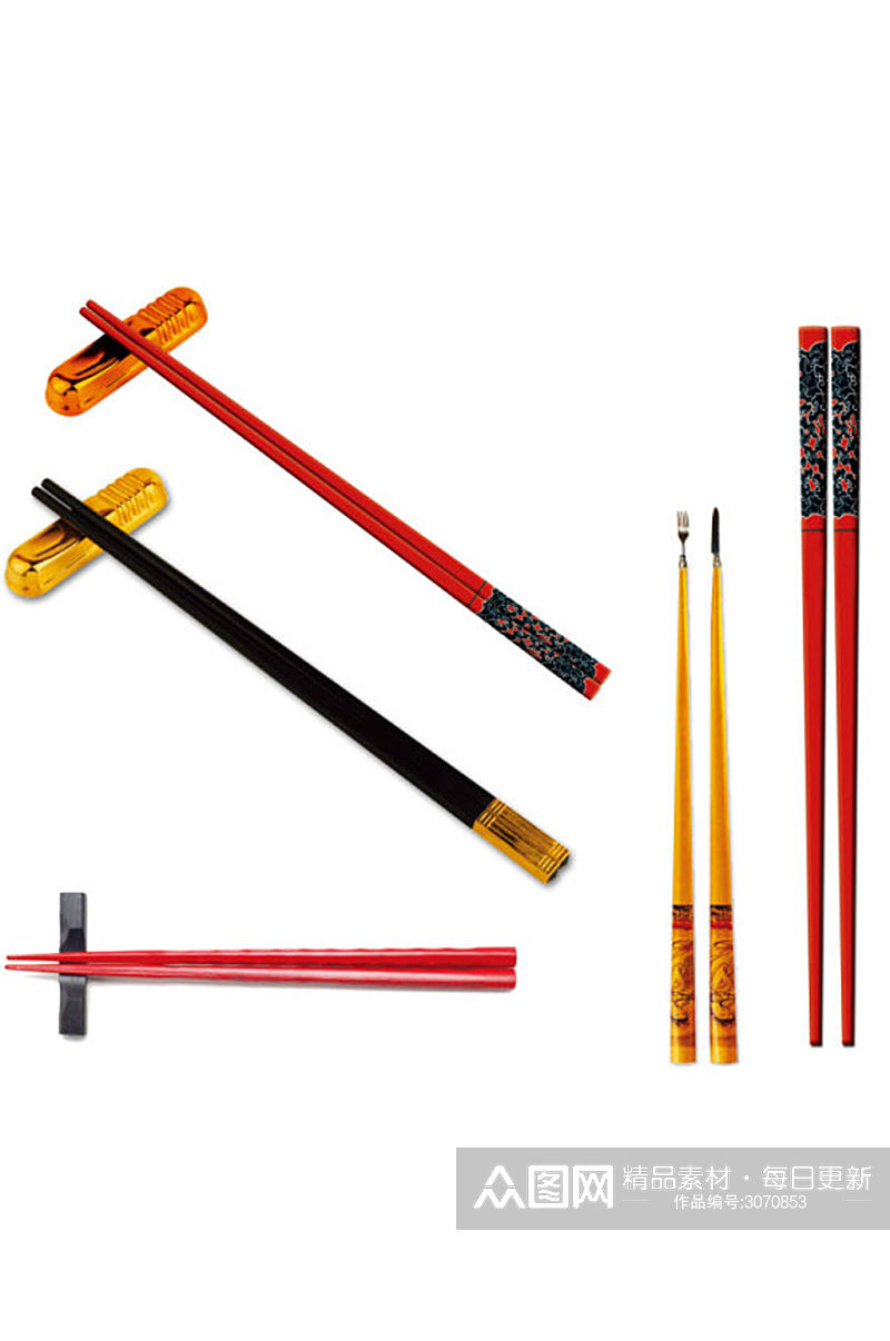 中国筷子中国风素材素材